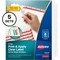 Avery Dividers, Index, Xtra-Wd, 8Tab AVE11441 - alternate 1